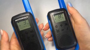 Рация Motorola Talkabout T62 BLUE . Обзор функций