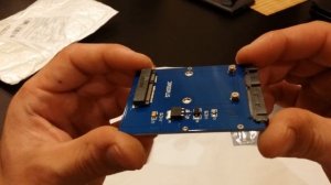 mSATA SSD to 2.5 inch SATA 3.0 Adapter unboxing GEARBEST.COM