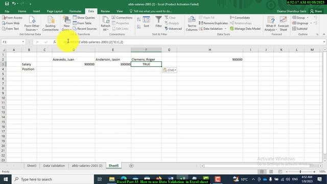 Excel Part 34 How to use index function in dealing by index in Excel sheet смотреть онлайн
