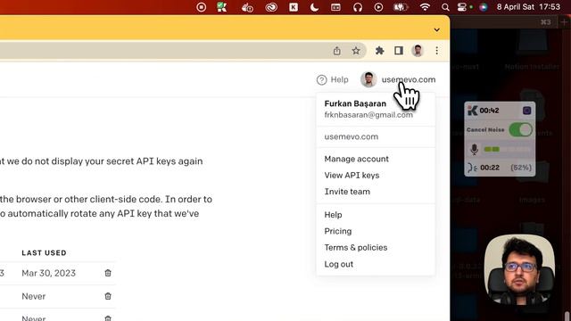 How you can connect your OpenAI API Key to Mevo - usemevo.com смотреть онлайн