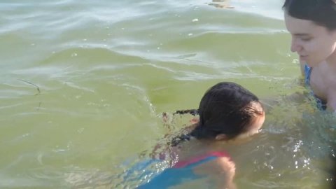 VLOG Кого из животных привезли Настя и Катя на море. Алиса ныряет