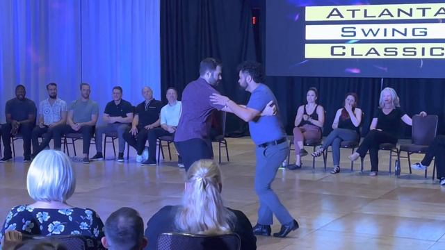 Improv West Coast Swing - Ben Morris & Derek Leyva - Atlanta Swing Classic 2022 Pro Jack & Jill смотреть онлайн