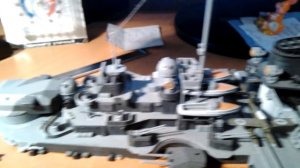 Сборка линкора  «Тирпиц» или Tirpitz производство Тамия  или Tamiya масштаб 1/З50