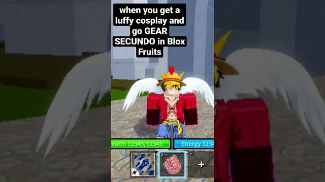 When you get a luffy cosplay and go GEAR SECUNDO. #subscribe #roblox #bloxfruits #onepiece #trendin