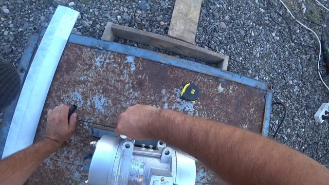 Вибростол для тротуарной плитки своими руками // Установка сердца // Часть 2-2