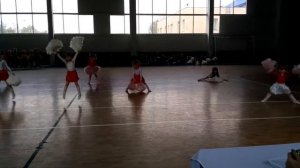 Соревнования Черлидинг, группа дошкольников Star Kids