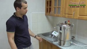 Автоклав "Малыш" с ЭБУ. Обзор.