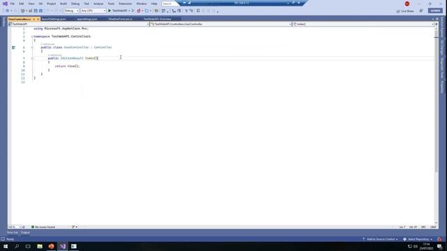 ASP.NET Web API using NET 6 C# & Windows authentication