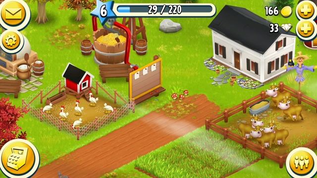 Hay Day#1/Фермерские советы/путь к 100ур/С чего начать/зарабатываем и тратим/Дальнейшие планы/Ур.1- смотреть онлайн