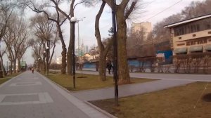 Прогулка утром от пр. Ворошиловского до пр. Буденовского по набережной в Ростове-на-Дону 29.03.2021
