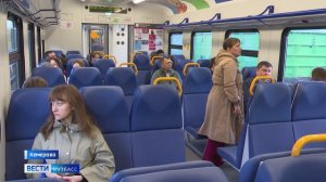 В Кемерове начала ходить городская электричка