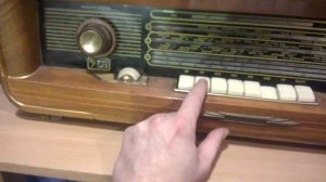Ламповая винтажная радиола Беларусь 59