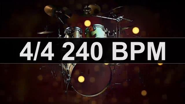 🔴 Drums Metronome 240 BPM смотреть онлайн