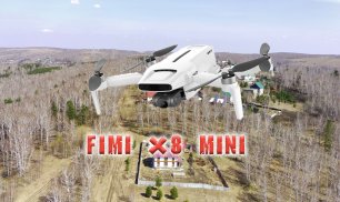 Квадрокоптер FIMI X8 MINI. Распаковка и первый показательный полёт 4K.