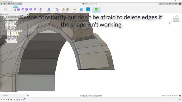 Designing an MR2 Over fender from Scan Data using Fusion 360 #fusion360 #CarDesign смотреть онлайн