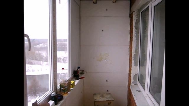 Отделка и Утепление Лоджии ......Как это делаю я. (отделка "Балкона") смотреть онлайн