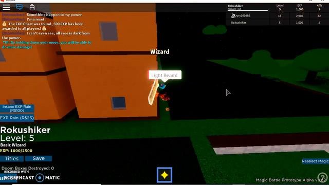 Roblox | Magic Battle Prototype Part 1 смотреть онлайн