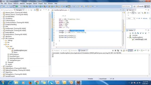 JDK 5 Features смотреть онлайн