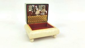 Эй, Мамбо Mambo Italiano Музыкальная Шкатулка Танцующая Пара 1955-1960гг Швейцарский Механизм