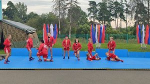 Показательные выступления детей самбистов. Самбистка Алиса. 7 лет