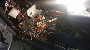 Установка сигнализации на Форд Гэлакси после того как сгорела проводка. Сигнализация на форд гелакс