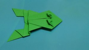 уроки оригами  лягушка