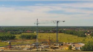 Монтаж и наращивание башенных кранов TDK.10.215,работа башенного крана КБ-408.21