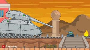 Ratte vs Zombies: Armor Regeneration. Steel Monsters. Cartoons About Tanks