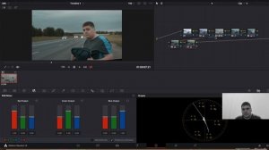 DaVinci Resolve - Практика покраски S-LOG3 | Киношная картинка
