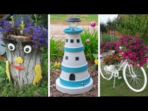 Декор двора своими руками  75 необычных идей