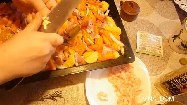 Теплый итальянский салат! | Рецепт в описании ♡ смотреть онлайн