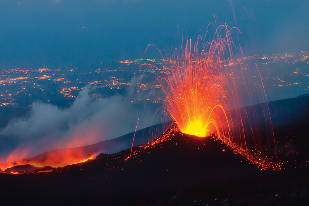 Вулкан фото для детей