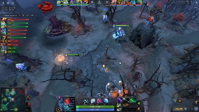 ЗАДРОТ ЛИЧА ПОКАЗАЛ УРОВЕНЬ - LIch Support Dota 2 смотреть онлайн
