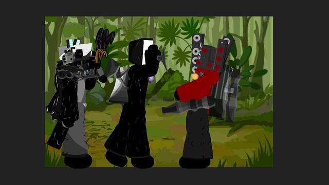 2 Анимация Титан камера мен против Титана спикер мена и не только (не судите строго) смотреть онлайн