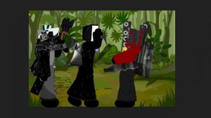 2 Анимация Титан камера мен против Титана спикер мена и не только (не судите строго)