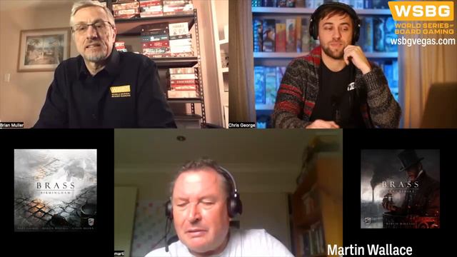 GIVEAWAY! | Martin Wallace Interview | Brass Birmingham #1 game on BGG | WSBG Interview Series