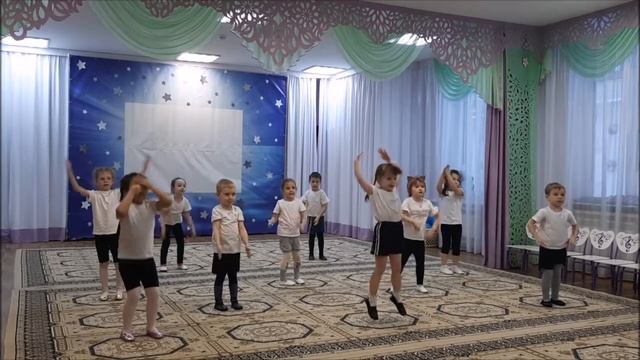 Веселый танец для детей 4-5 лет "Всем на свете нужен дом". Занятие по ритмике. смотреть онлайн