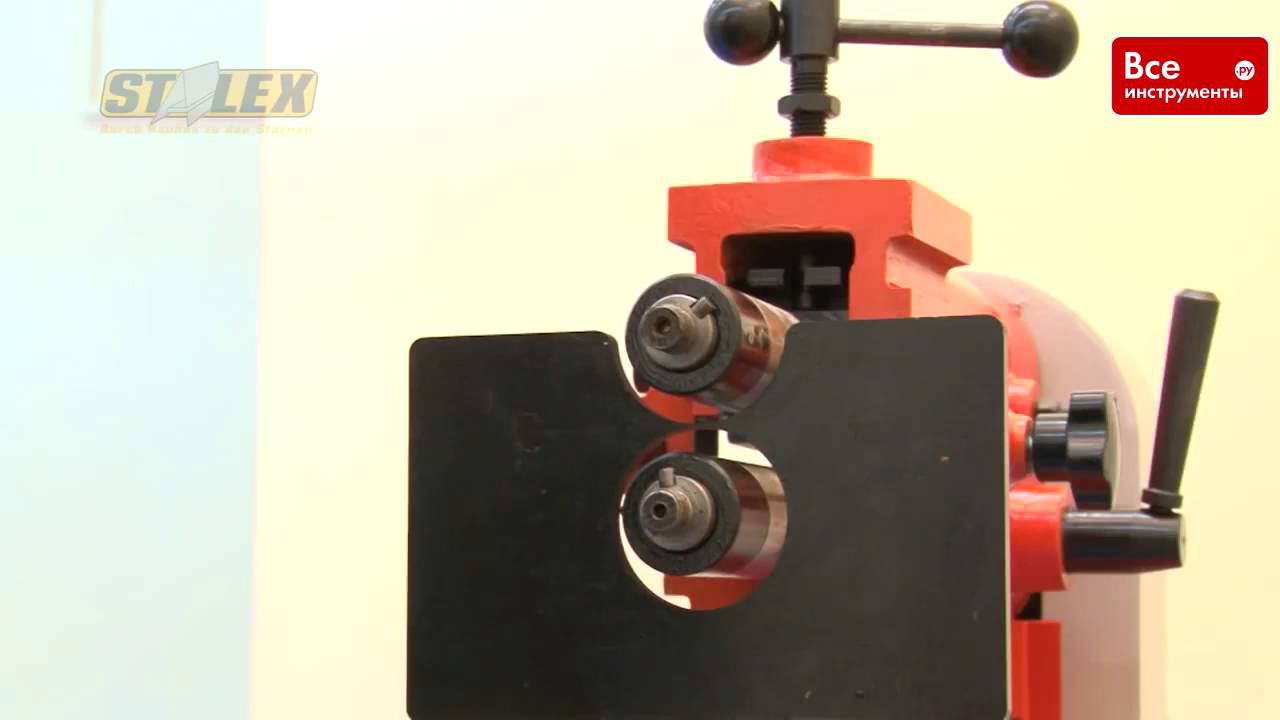 Зиговочный электромеханический станок Stalex ETB-12 смотреть онлайн