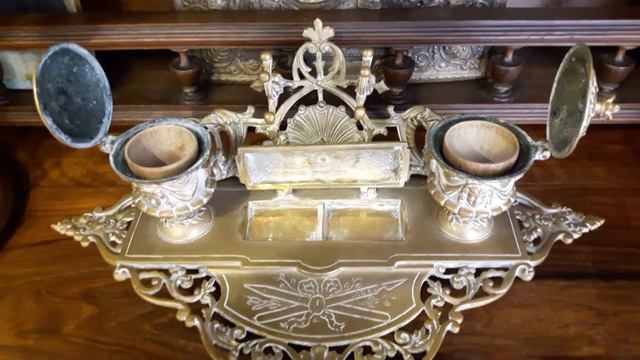 Чернильница антикварная. смотреть онлайн