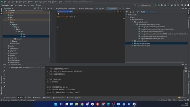 [Android] 6. Зачем нужен Gradle? Как начать работу с JSON? смотреть онлайн