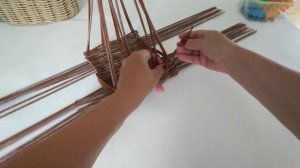 Мастер класс Корзина ZARZO. Ein Korb im ZARZO-Stil. A basket in the ZARZO style. #cool #tutorial