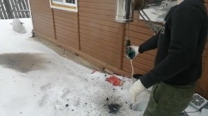 Приспособление для чистки дымохода