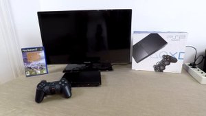 Игровая приставка Sony Playstation 2 (SCPH-90008, sn HD1112942) C коробкой, вроде новая
