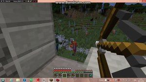 война против зомби,скелетов,криперов,свинозомби и пауков в Minecraft