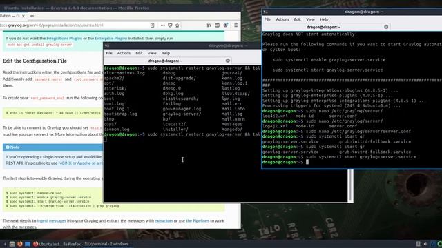 DragonOS Focal Graylog + Elasticsearch Server w/ Nzyme WIDS SDR Based Client (NUC5PPYB, bladeRFxA9) смотреть онлайн