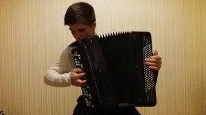 "Гроза" Виртуозная игра на баяне.