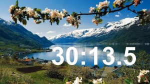 СЕКУНДОМЕР ⏱️ на 1 час со звуком