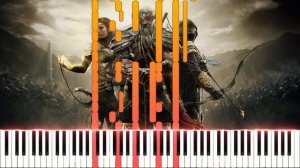The Elder Scrolls Online - Main Theme / For Blood, for Glory, for Honor Piano