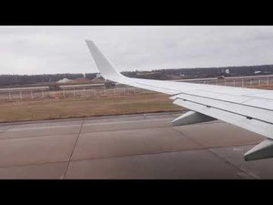 Взлет из Домодедово с видом на новую строящуюся ВПП №3