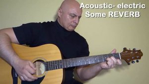 Samick Greg Bennet GD-50/OPN guitar with GT-6 preamp. Few simple chords test.